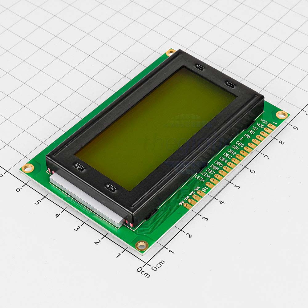 LCD 1604 nền xanh lá chữ đen: LCD 1604 nền xanh lá chữ đen là một trong những loại LCD phổ biến nhất hiện nay. Nó mang lại độ sáng cao và chế độ tiết kiệm năng lượng. Xem qua những hình ảnh liên quan để hiểu rõ hơn về tính năng tuyệt vời của LCD này.