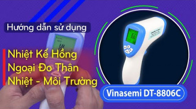 Vinasemi DT-8806C Nhiệt Kế Hồng Ngoại Đo Thân Nhiệt - Môi Trường