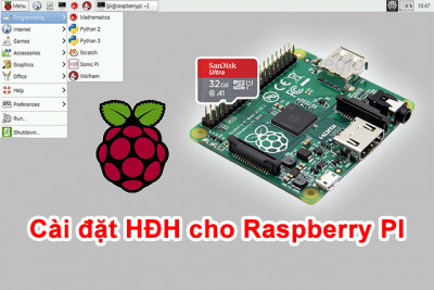 Hướng dẫn cài đặt hệ điều hành RaspberryOS cho Raspberry PI