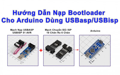 Hướng dẫn nạp bootloader cho Arduino