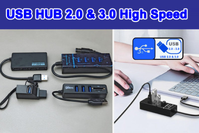 Bộ chia USB hub combo đa năng USB 2.0 USB 3.0 tốc độ cao