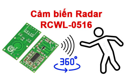 RCWL-0516 Module Cảm Biến Vật Cản Radar